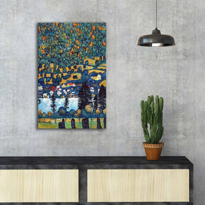 Wallity Lienzo Decorativo Pendio Montano A Unterach de Gustav Klimt 45 x 70 cm Wallity Lienzo Decorativo Pendio Montano A Unterach de Gustav Klimt 45 x 70 cm